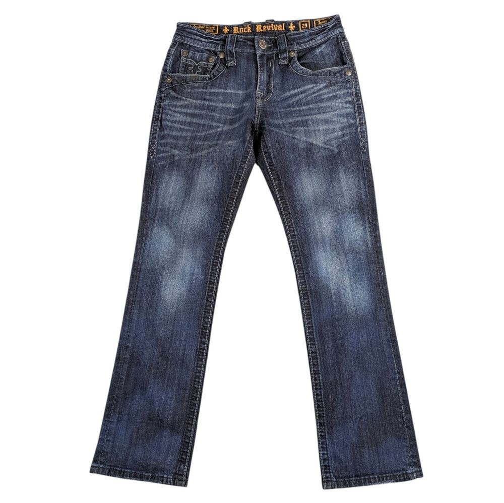Rock Revival James Straight Leg Jeans Size 29    J1752